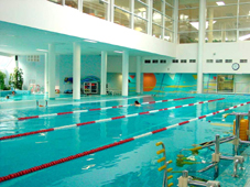 Оборудование плавательного бассейна: водные тренажеры
